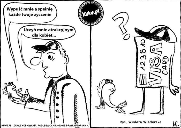 Komiks, dowcip, Żart o Atrakcyjny dla kobiet