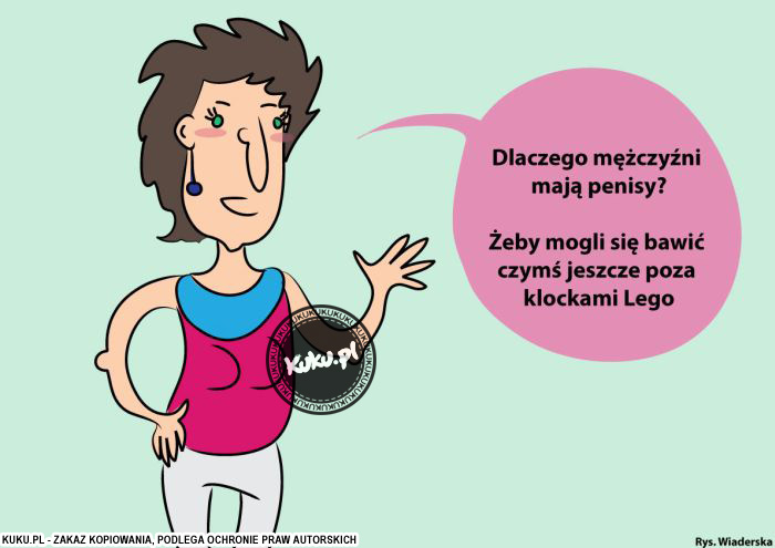 Komiks, dowcip, Żart o Dlaczego mÄ™Å¼czyÅºni ...