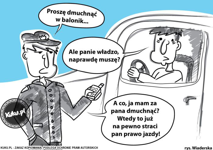 Komiks, dowcip, Żart o Dmuchanie w balonik