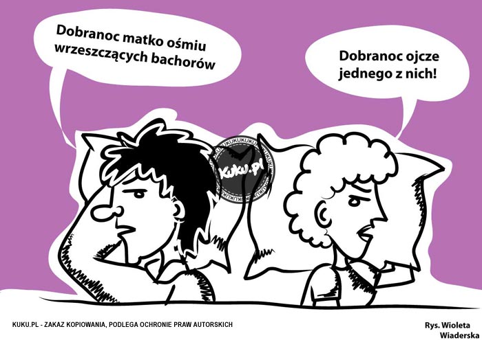 Komiks, dowcip, Żart o Dobranoc matko i ojcze