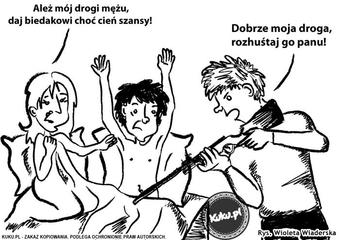 Komiks, dowcip, Żart o Dobroduszny rogacz