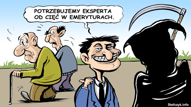 Komiks, dowcip, Żart o Eksperto od ciÄ™Ä‡