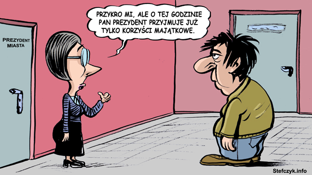 Komiks, dowcip, Żart o Godziny przyjÄ™Ä‡