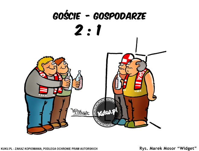 Komiks, dowcip, Żart o GoÅ›cie - gospodarze