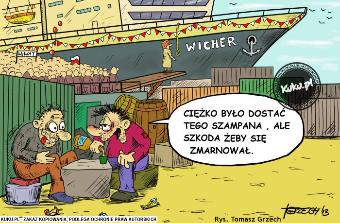 Komiks, dowcip, Żart o Jak zdobyÄ‡ alkohol