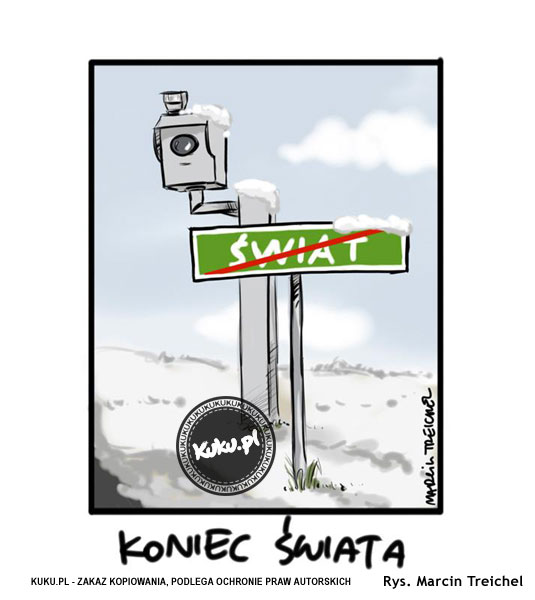 Komiks, dowcip, Żart o Koniec Å›wiata