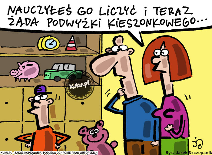 Komiks, dowcip, Żart o Nie ucz dziecka liczyÄ‡