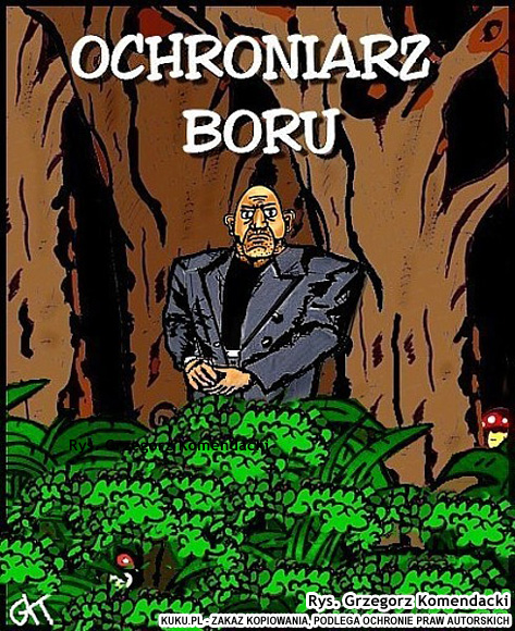 Komiks, dowcip, Żart o Ochroniarz BOR-u