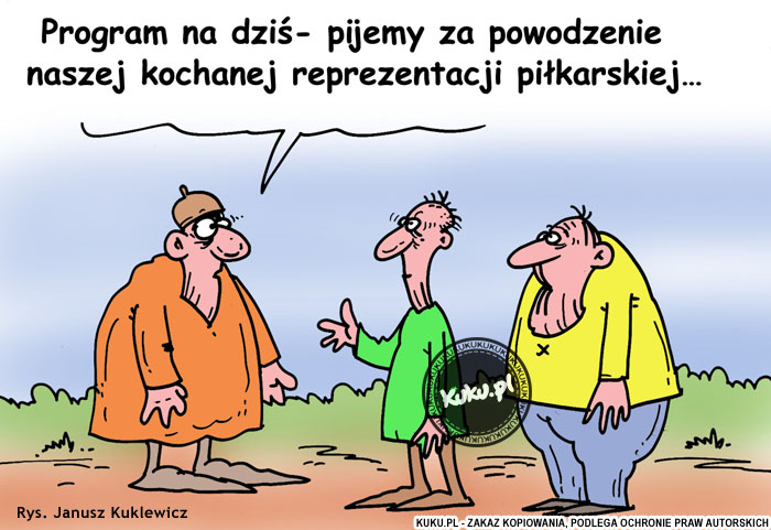 Komiks, dowcip, Żart o Program na dziÅ›