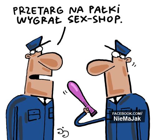 Komiks, dowcip, Żart o Przetarg na paÅ‚ki