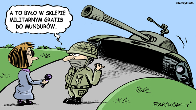 Komiks, dowcip, Żart o Sklep Putina