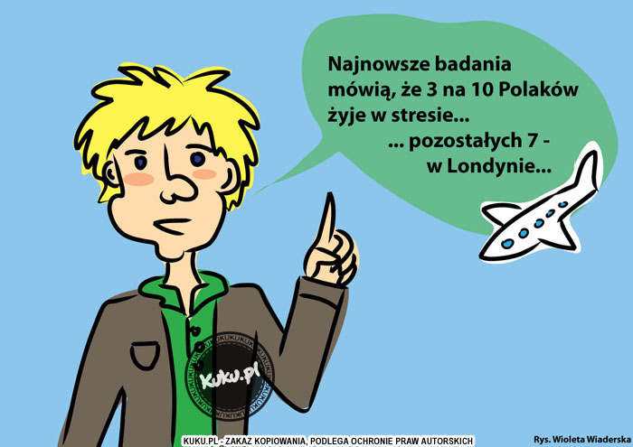 Komiks, dowcip, Żart o Å»ycie Polaków